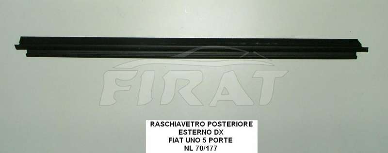RASCHIAVETRO FIAT UNO 5 PORTE POST. EST.DX